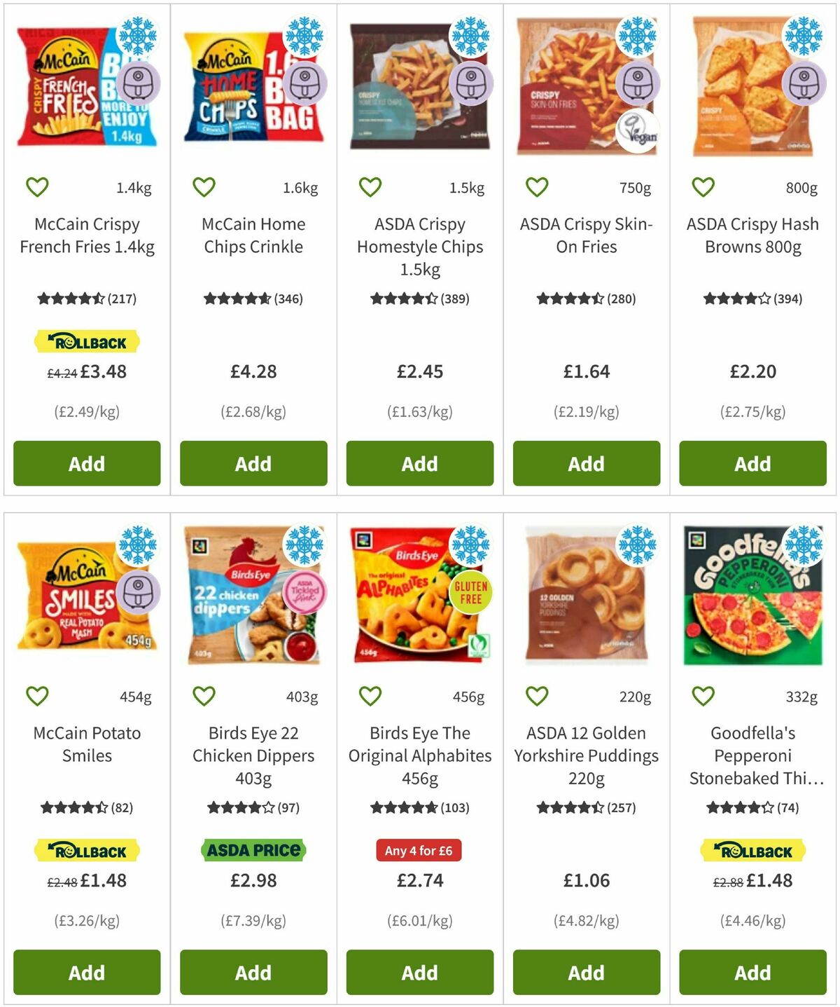 ASDA Offers from 8 October