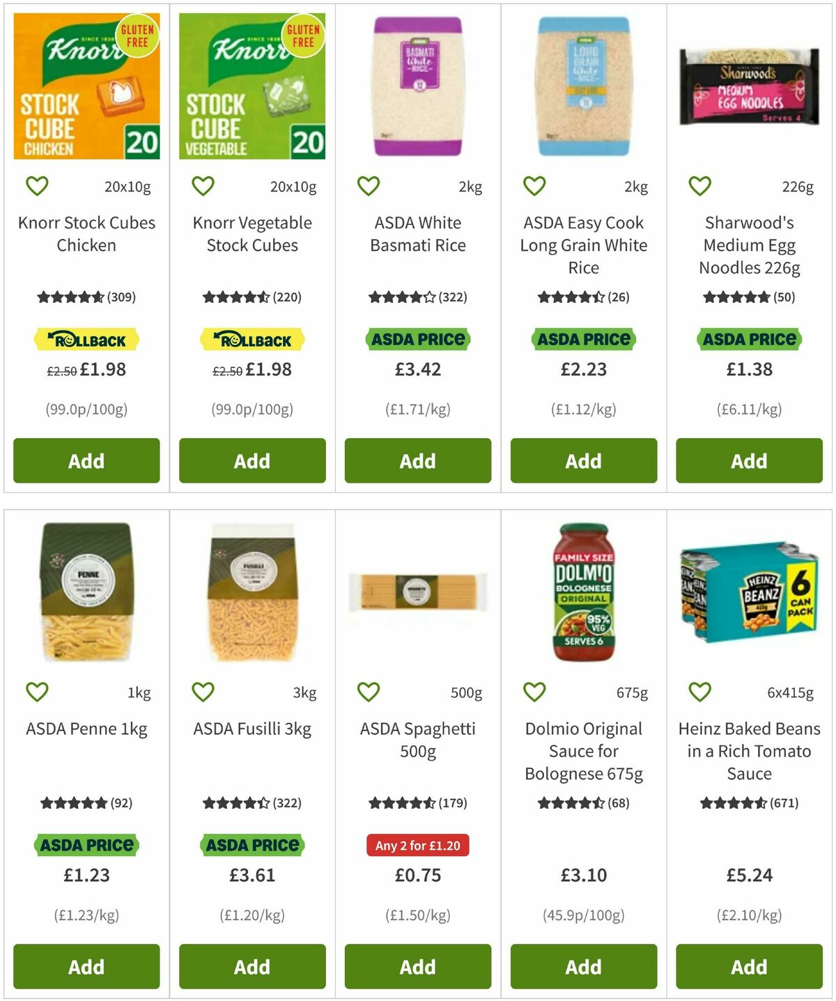 ASDA Offers from 8 October