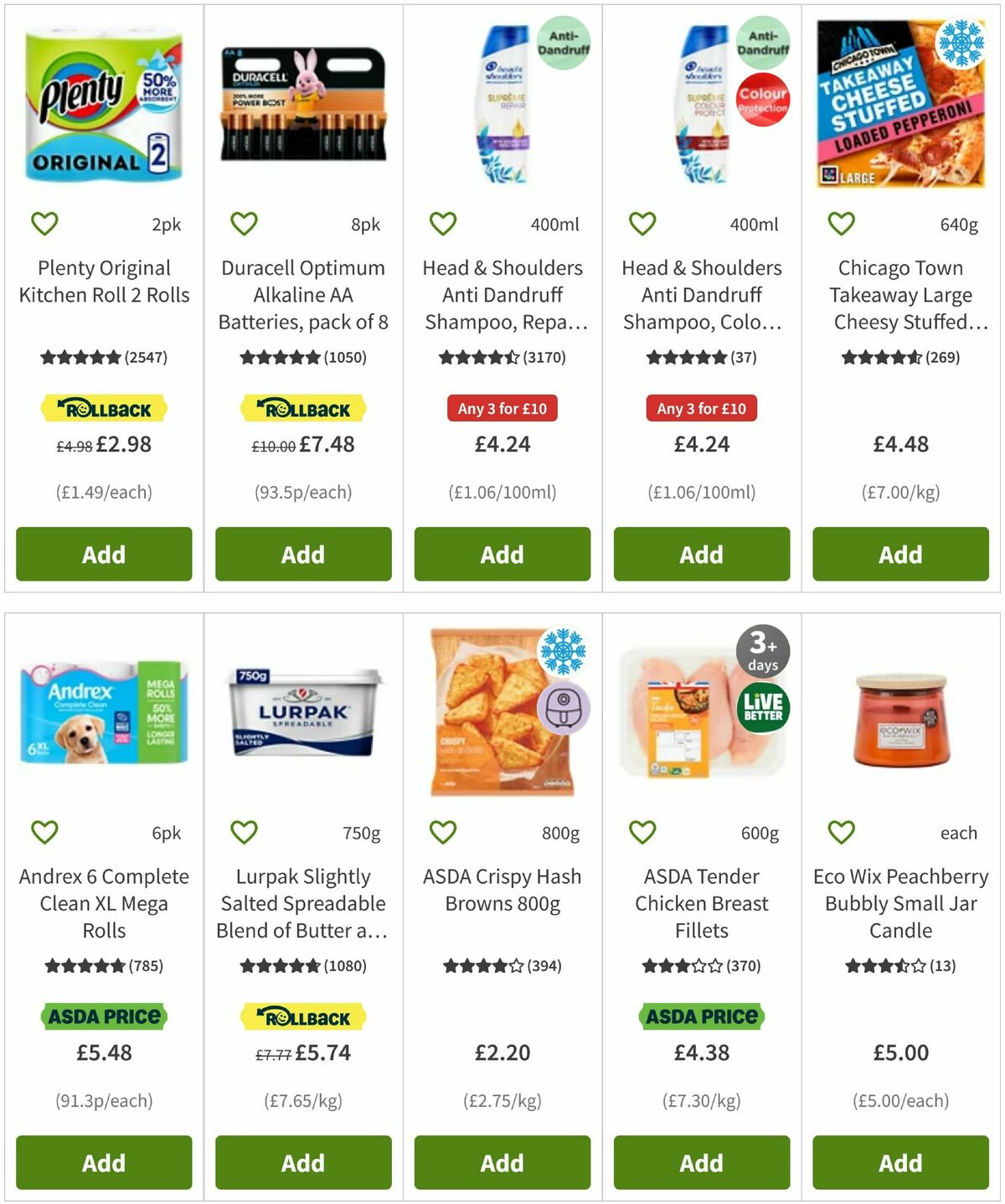 ASDA Offers from 8 October