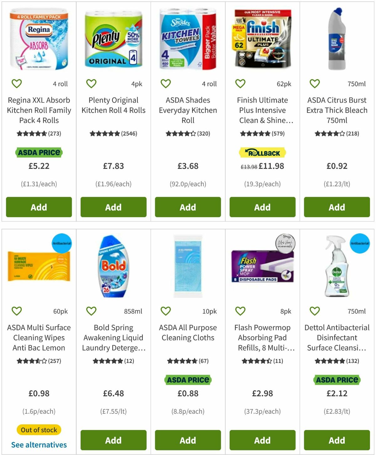 ASDA Offers from 8 October