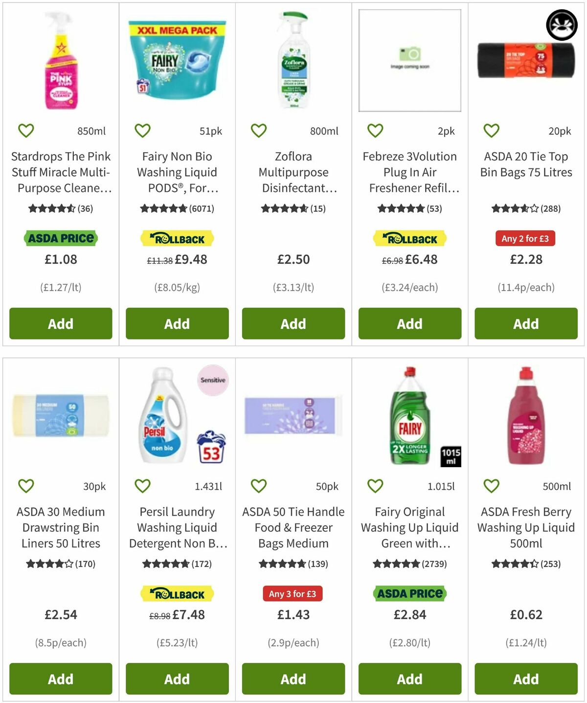 ASDA Offers from 8 October