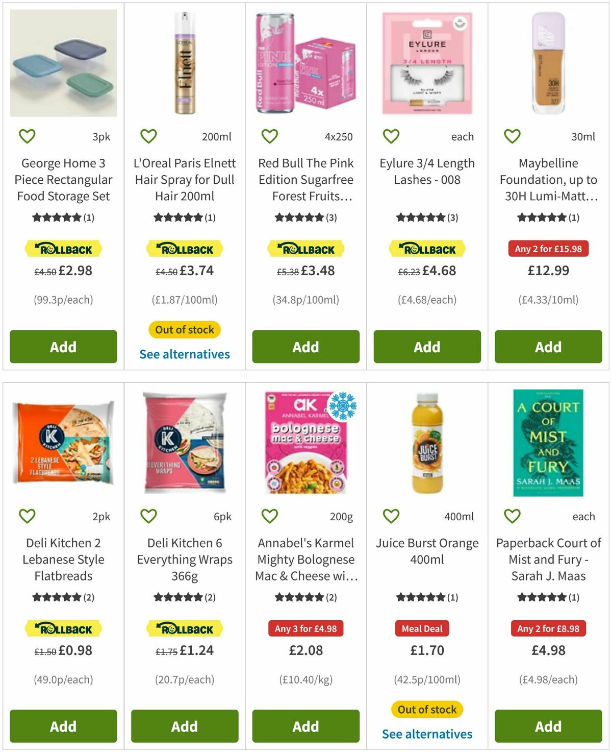 ASDA Offers from 17 October