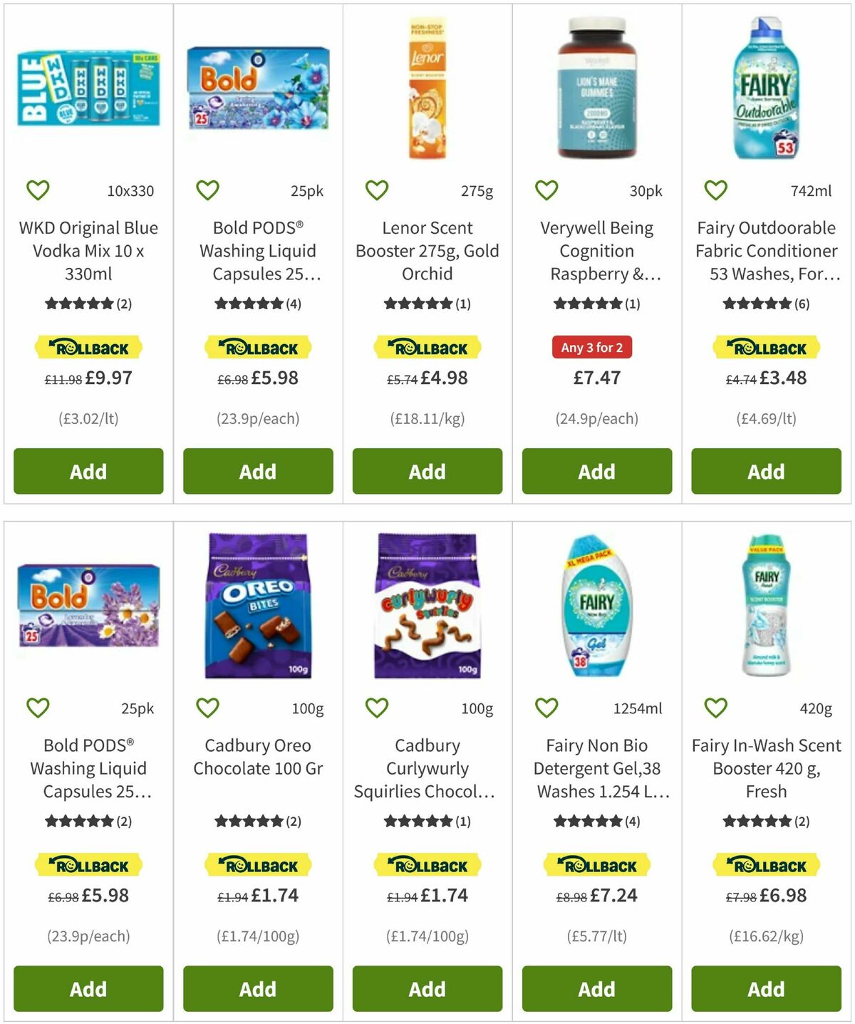 ASDA Offers from 17 October