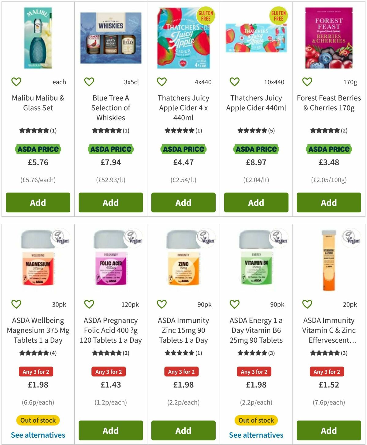 ASDA Offers from 17 October