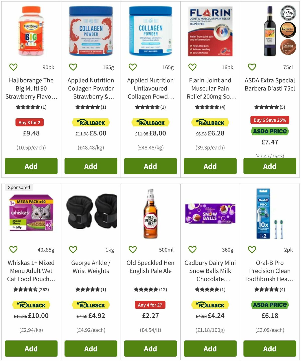 ASDA Offers from 24 October
