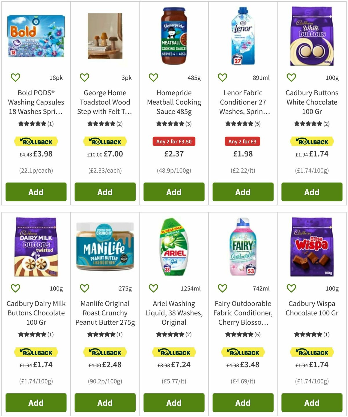 ASDA Offers from 24 October