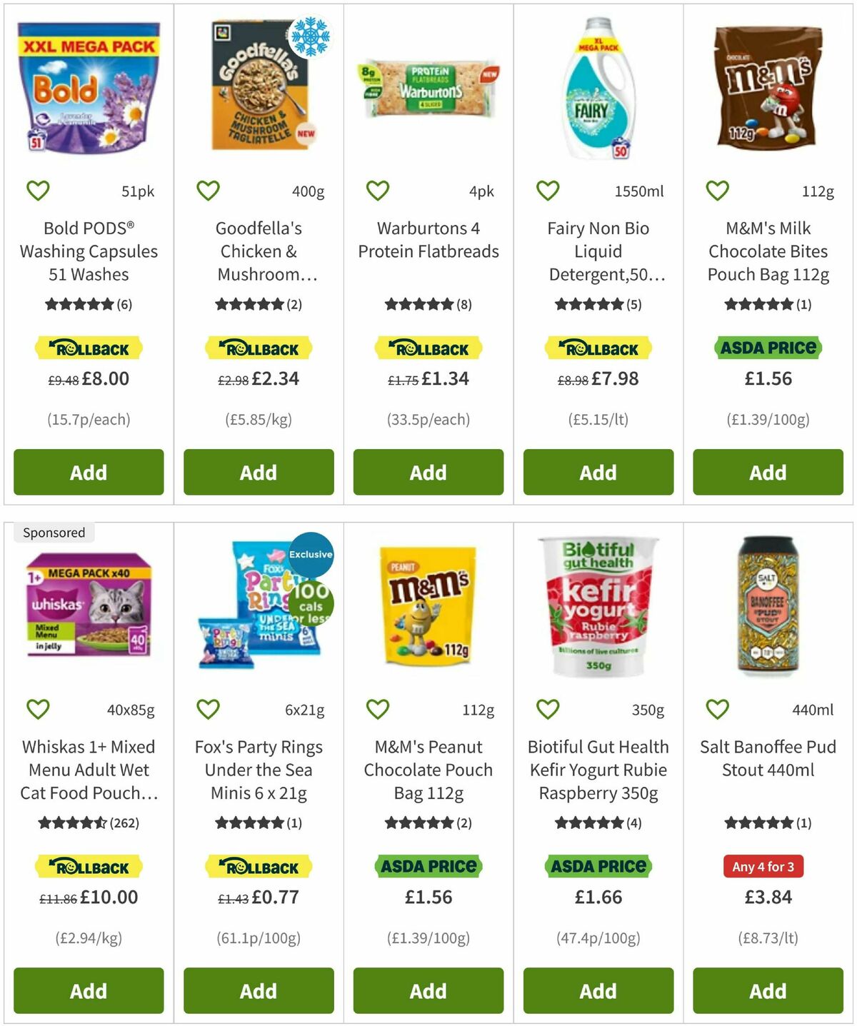 ASDA Offers from 24 October