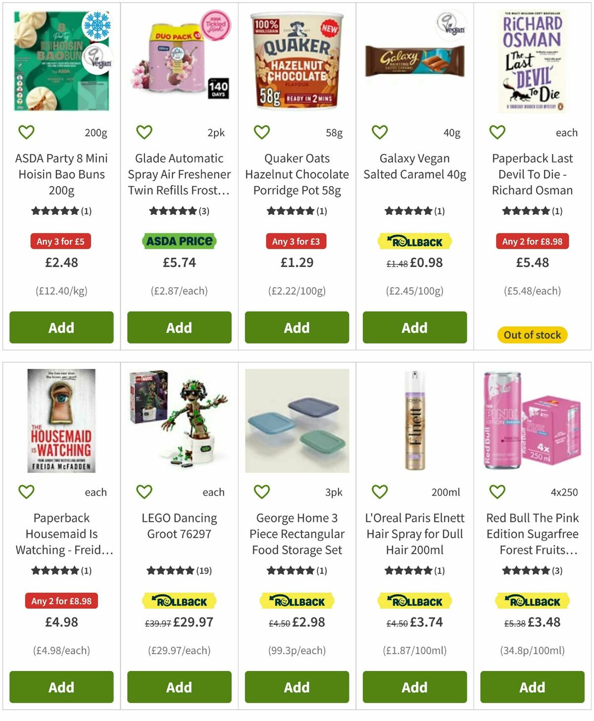 ASDA Offers from 24 October
