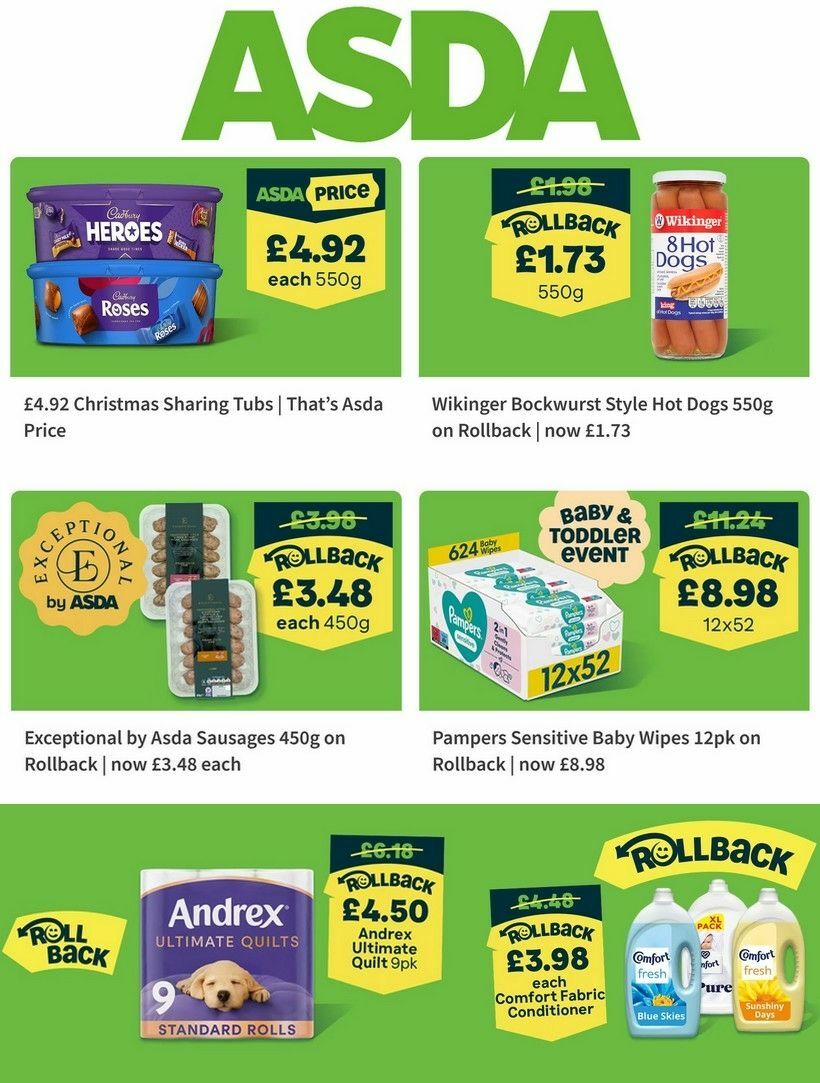 ASDA Offers from 31 October
