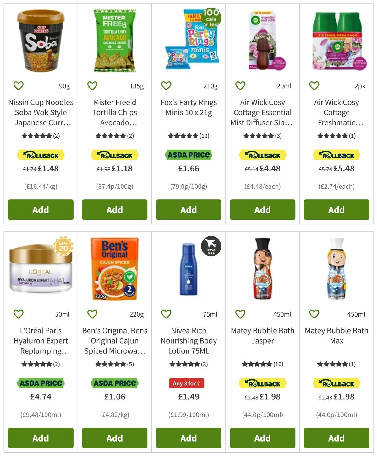 ASDA Offers from 31 October