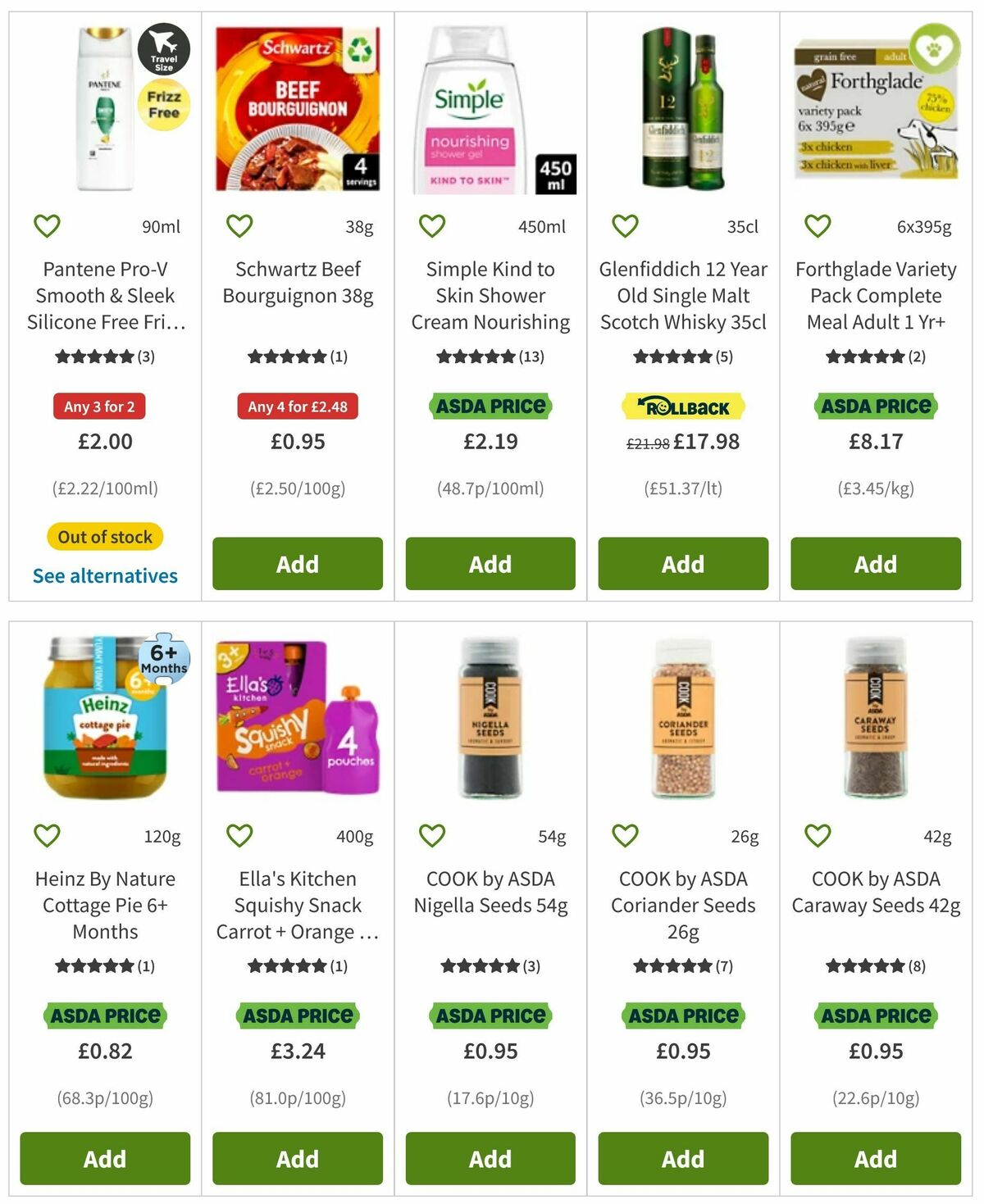 ASDA Offers from 31 October