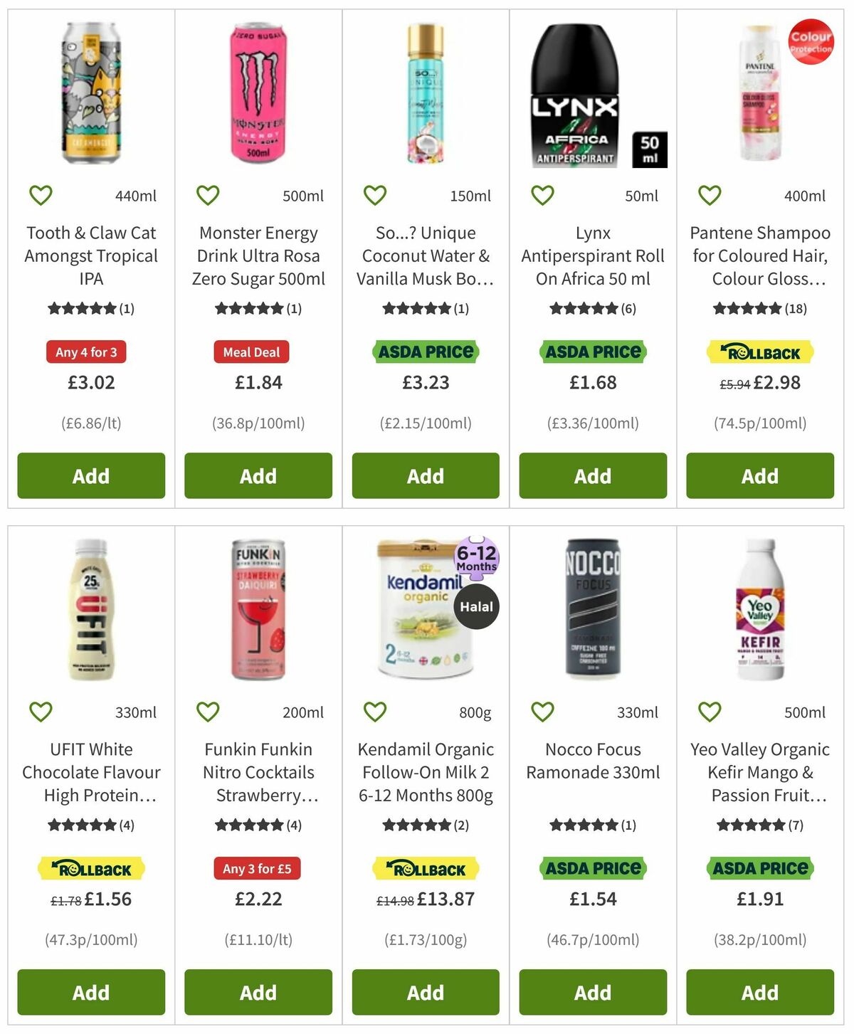 ASDA Offers from 31 October