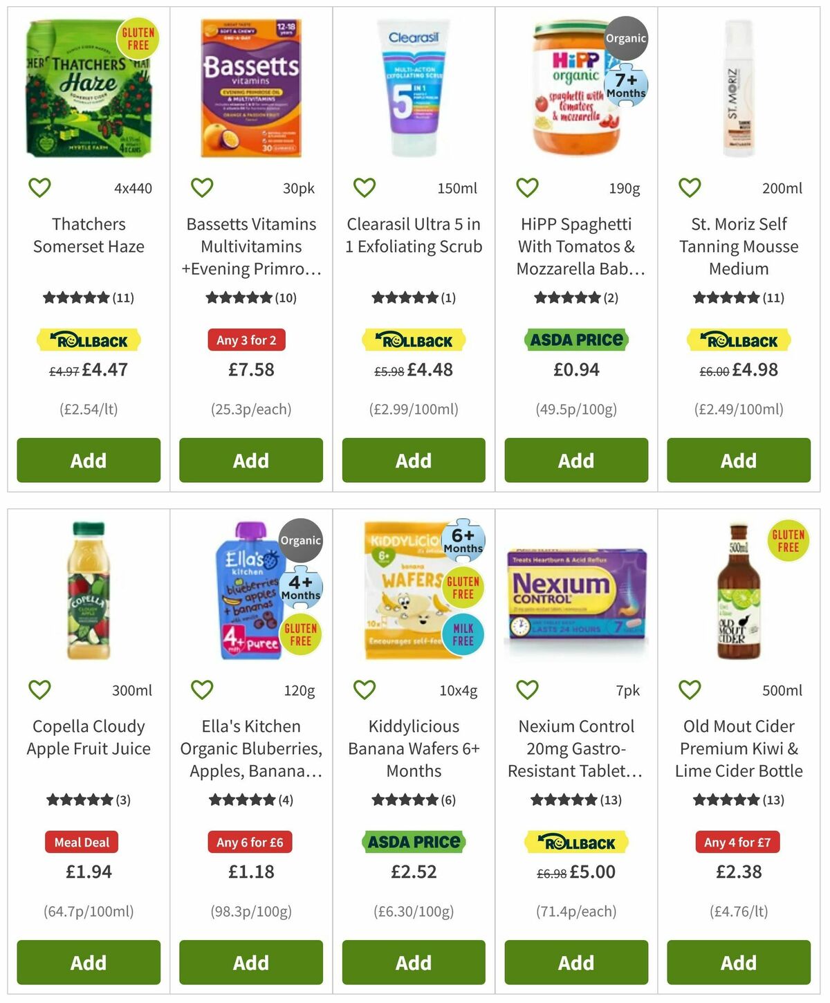 ASDA Offers from 31 October