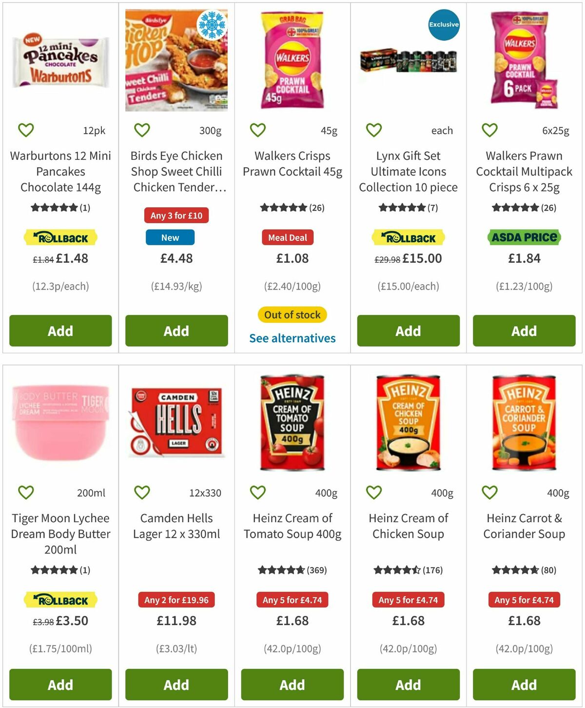 ASDA Offers from 31 October