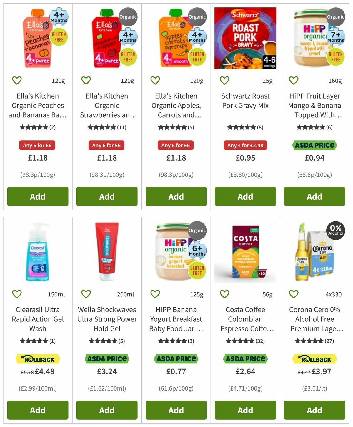 ASDA Offers from 31 October