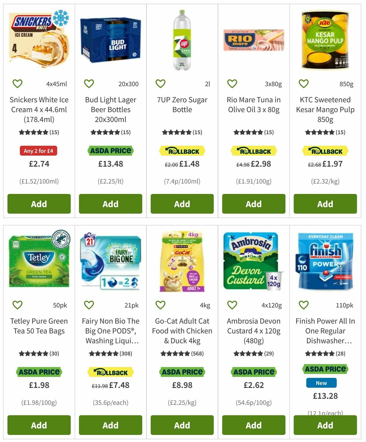 ASDA Offers from 31 October