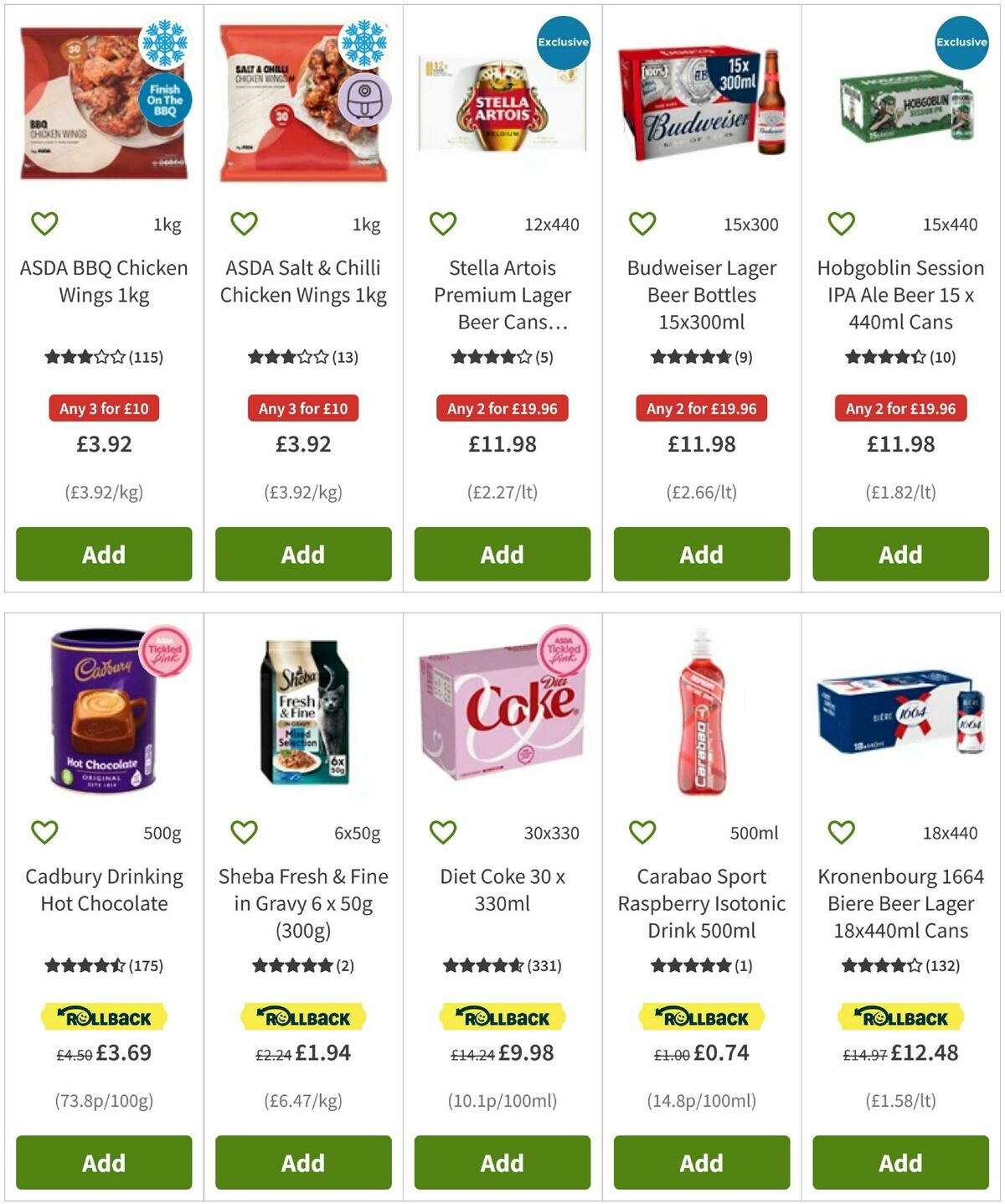 ASDA Offers from 31 October