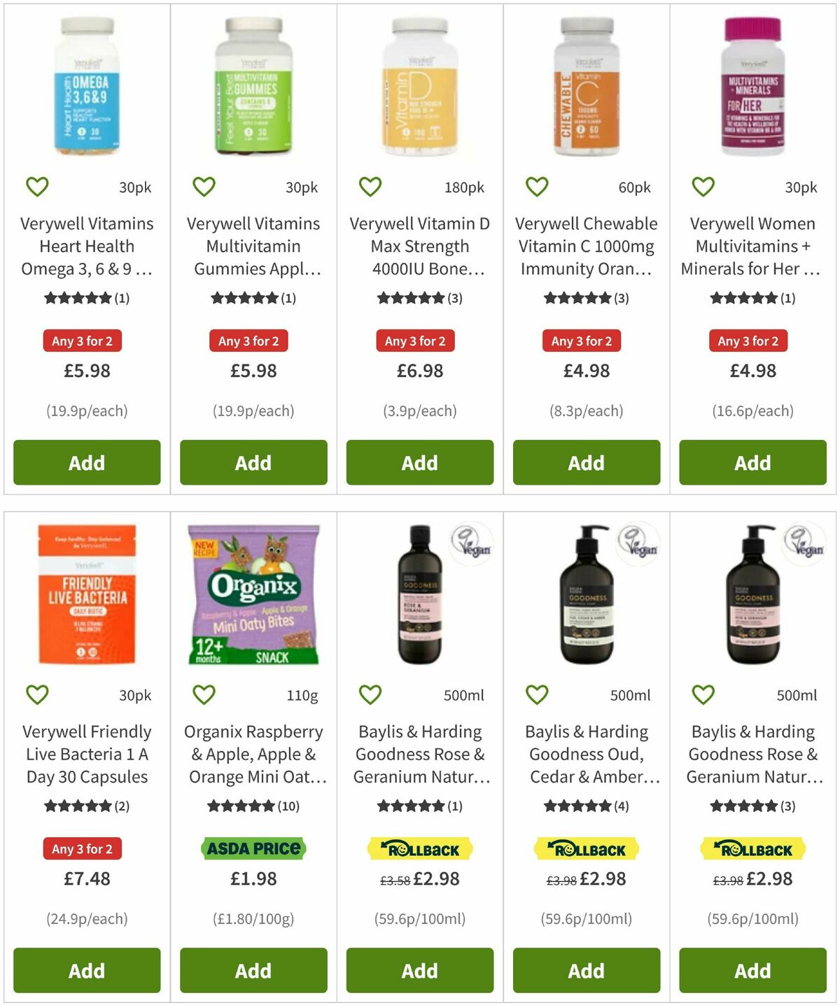 ASDA Offers from 31 October