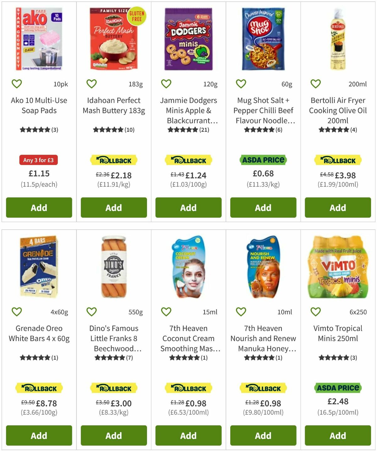 ASDA Offers from 7 November