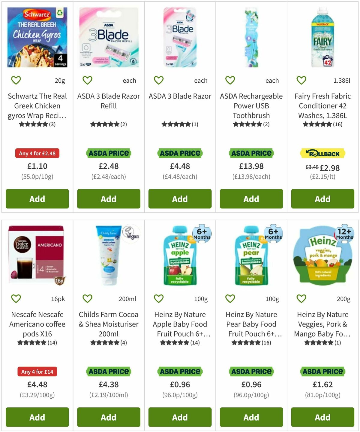 ASDA Offers from 7 November