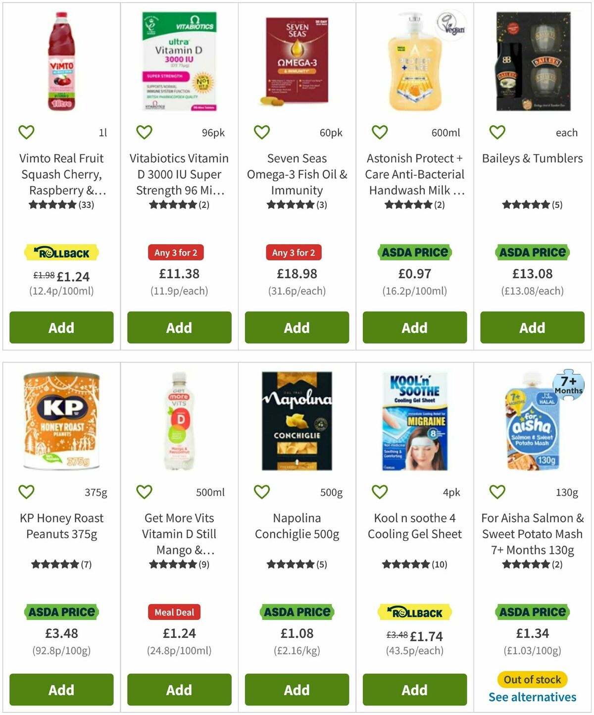 ASDA Offers from 7 November