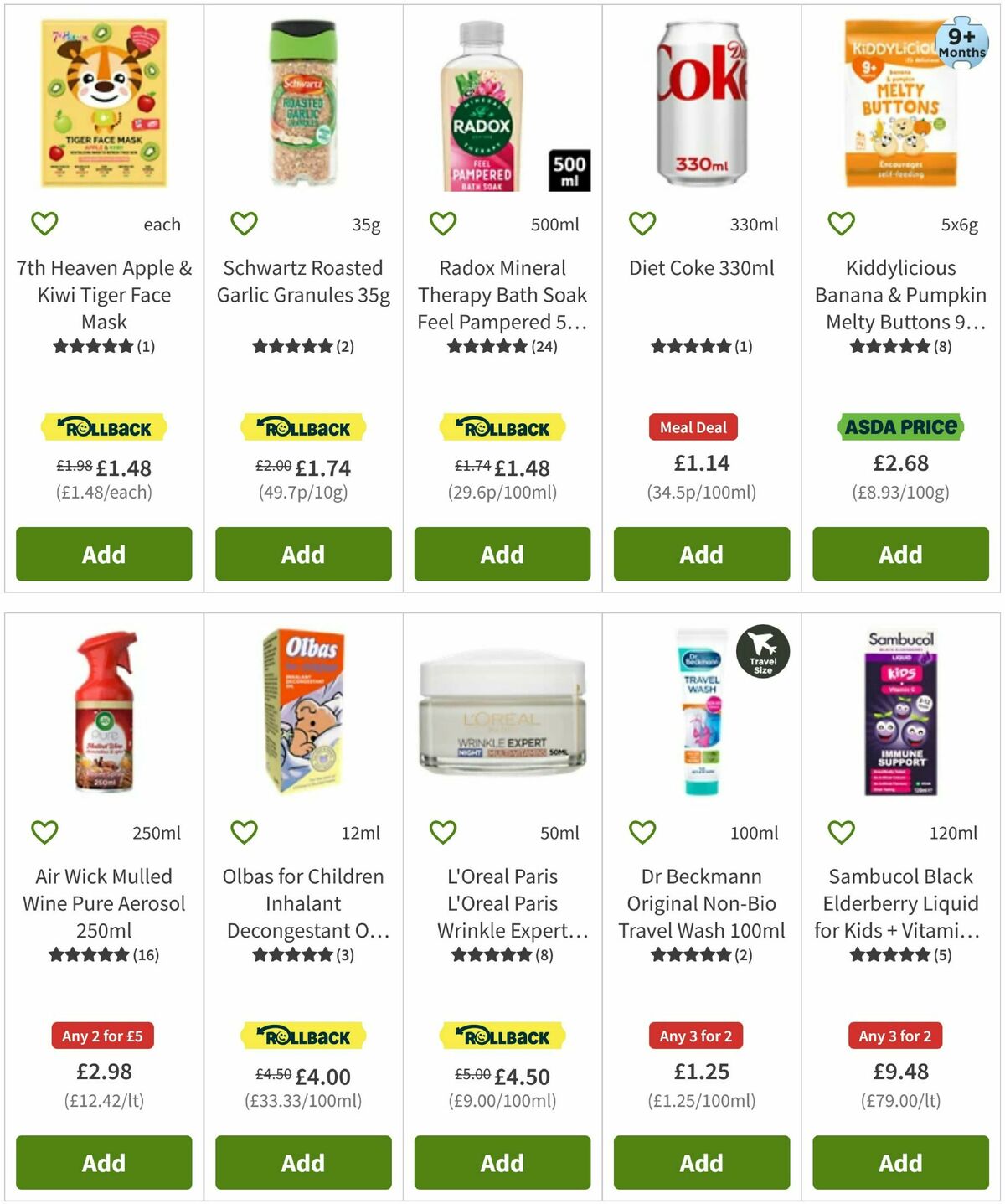 ASDA Offers from 7 November