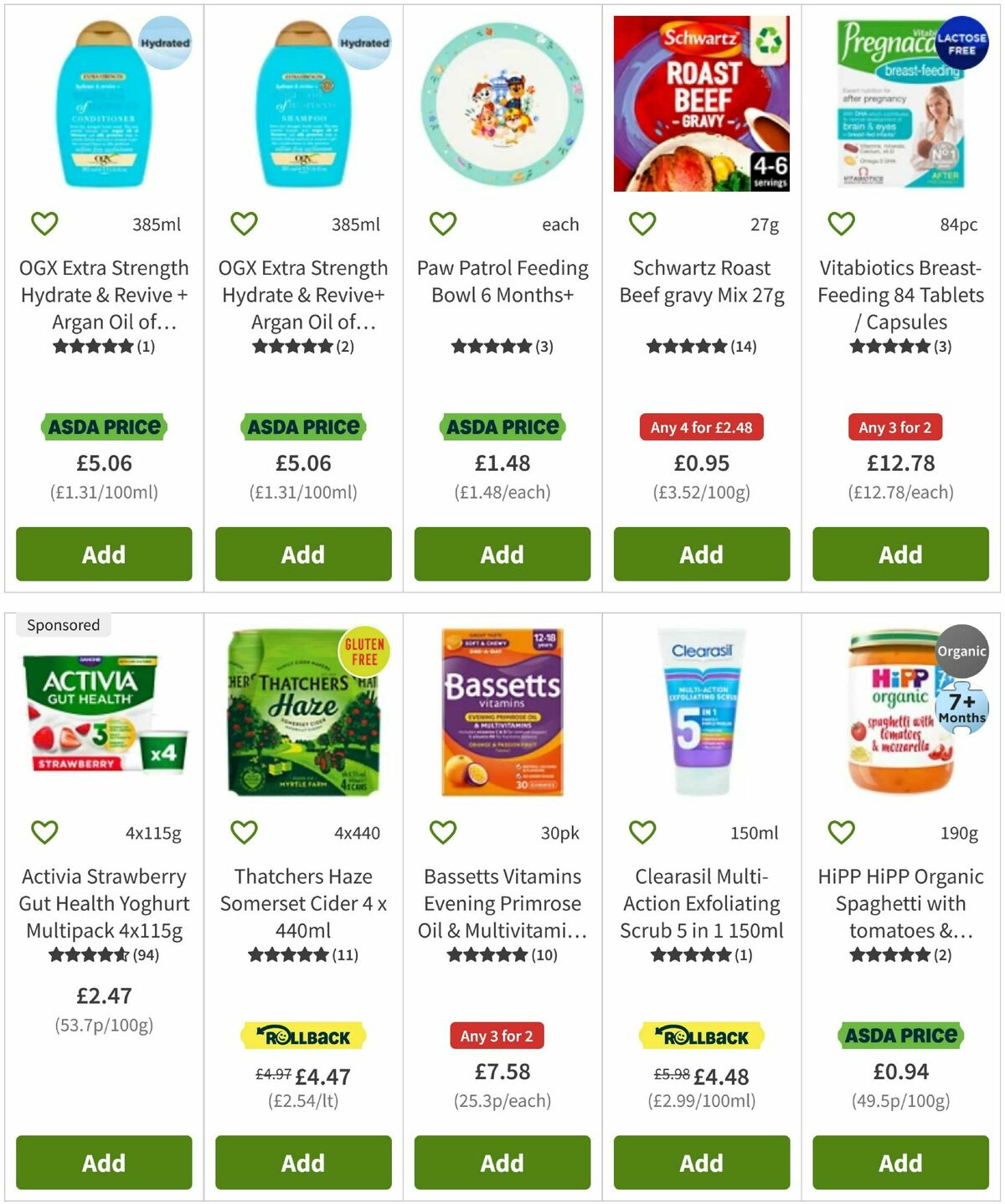 ASDA Offers from 7 November