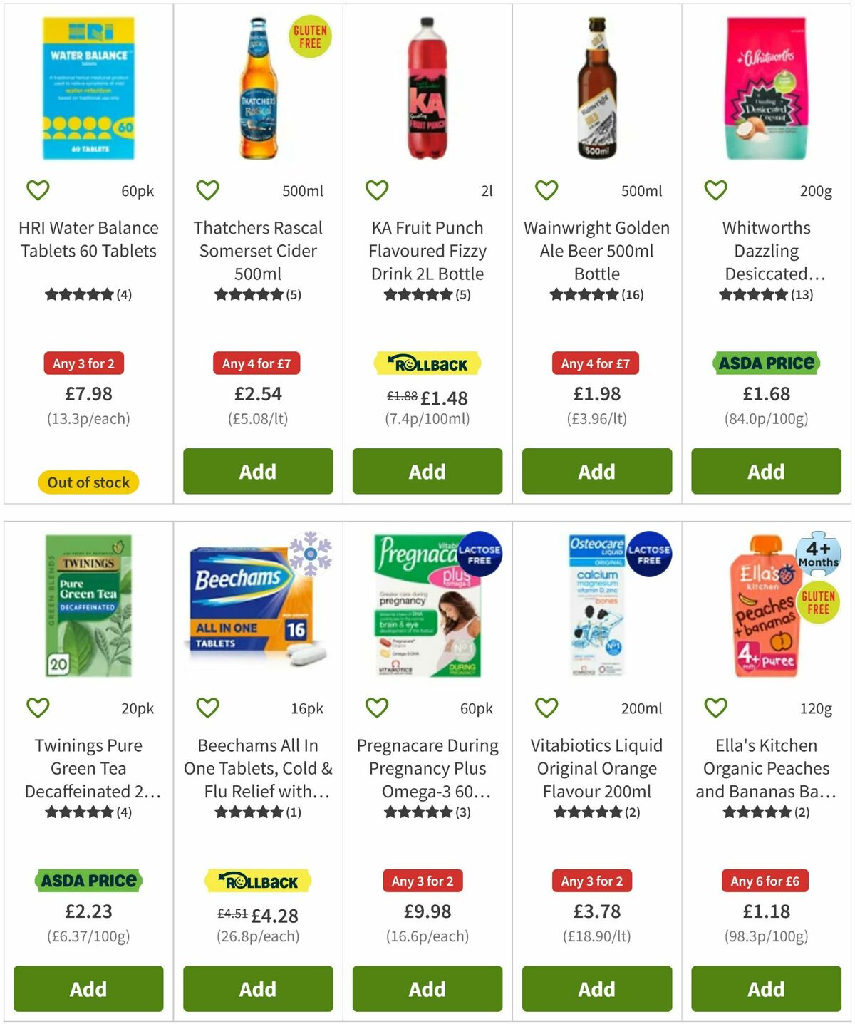ASDA Offers from 7 November