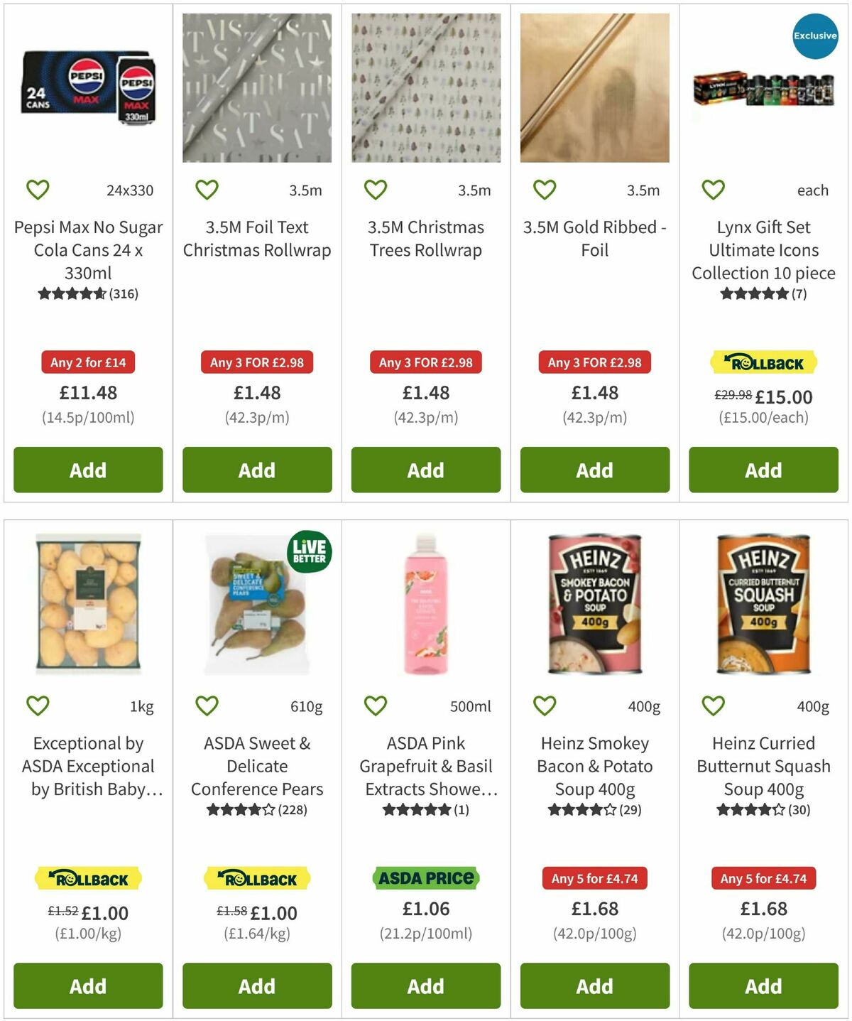 ASDA Offers from 7 November