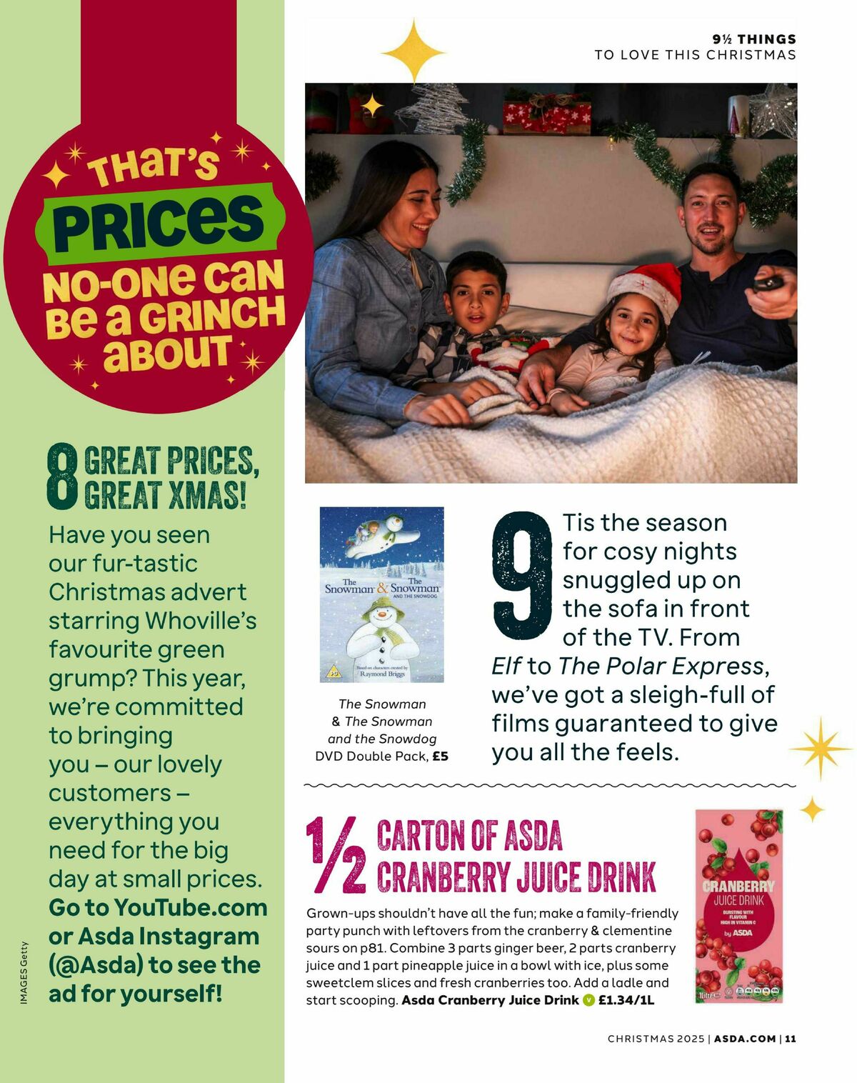 ASDA Magazine Christmas Offers from 13 November