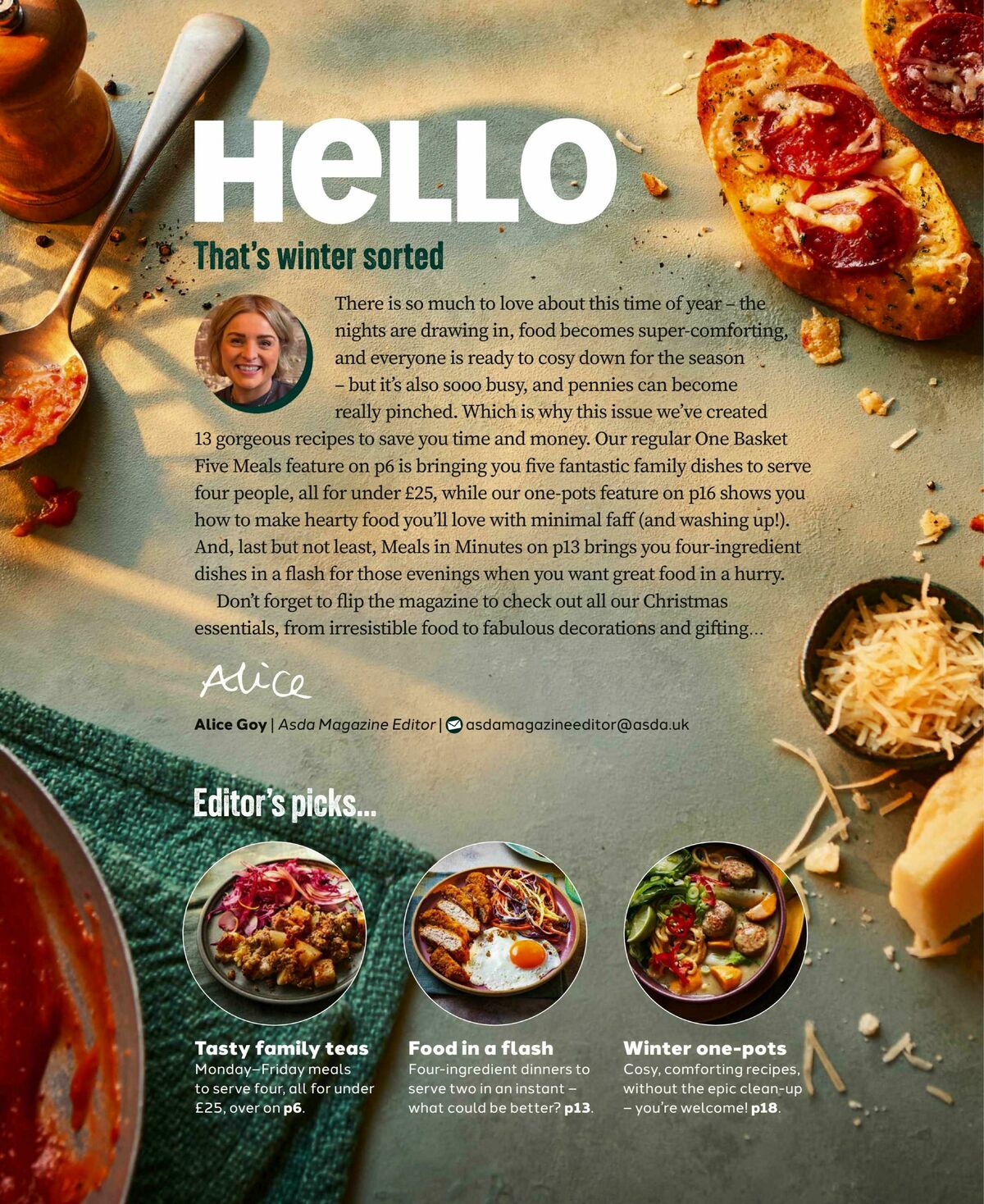 ASDA Magazine Christmas Offers from 13 November