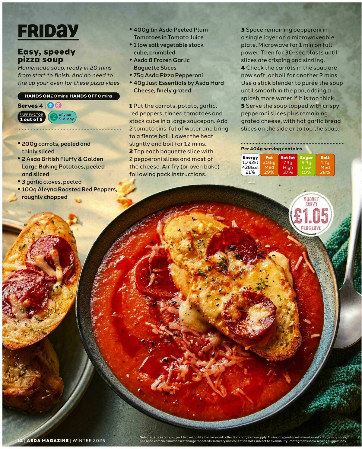 ASDA Magazine Christmas Offers from 13 November