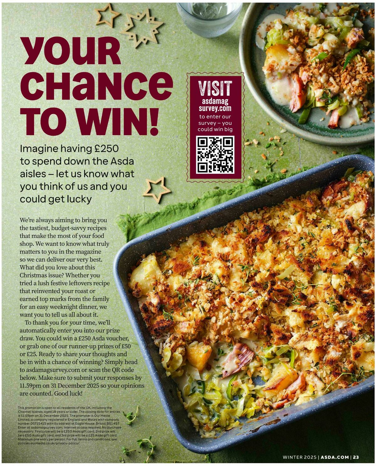 ASDA Magazine Christmas Offers from 13 November