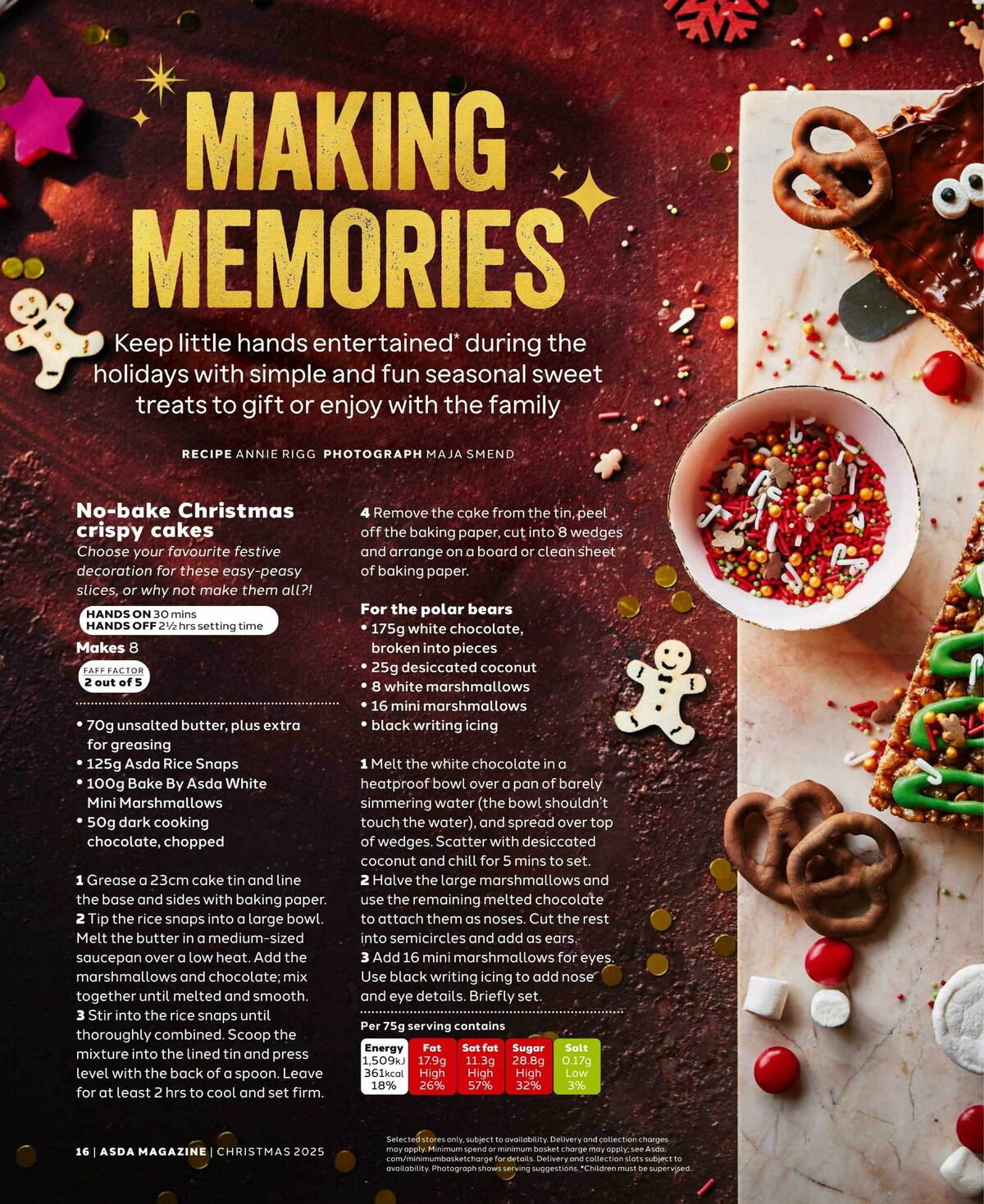 ASDA Magazine Christmas Offers from 13 November