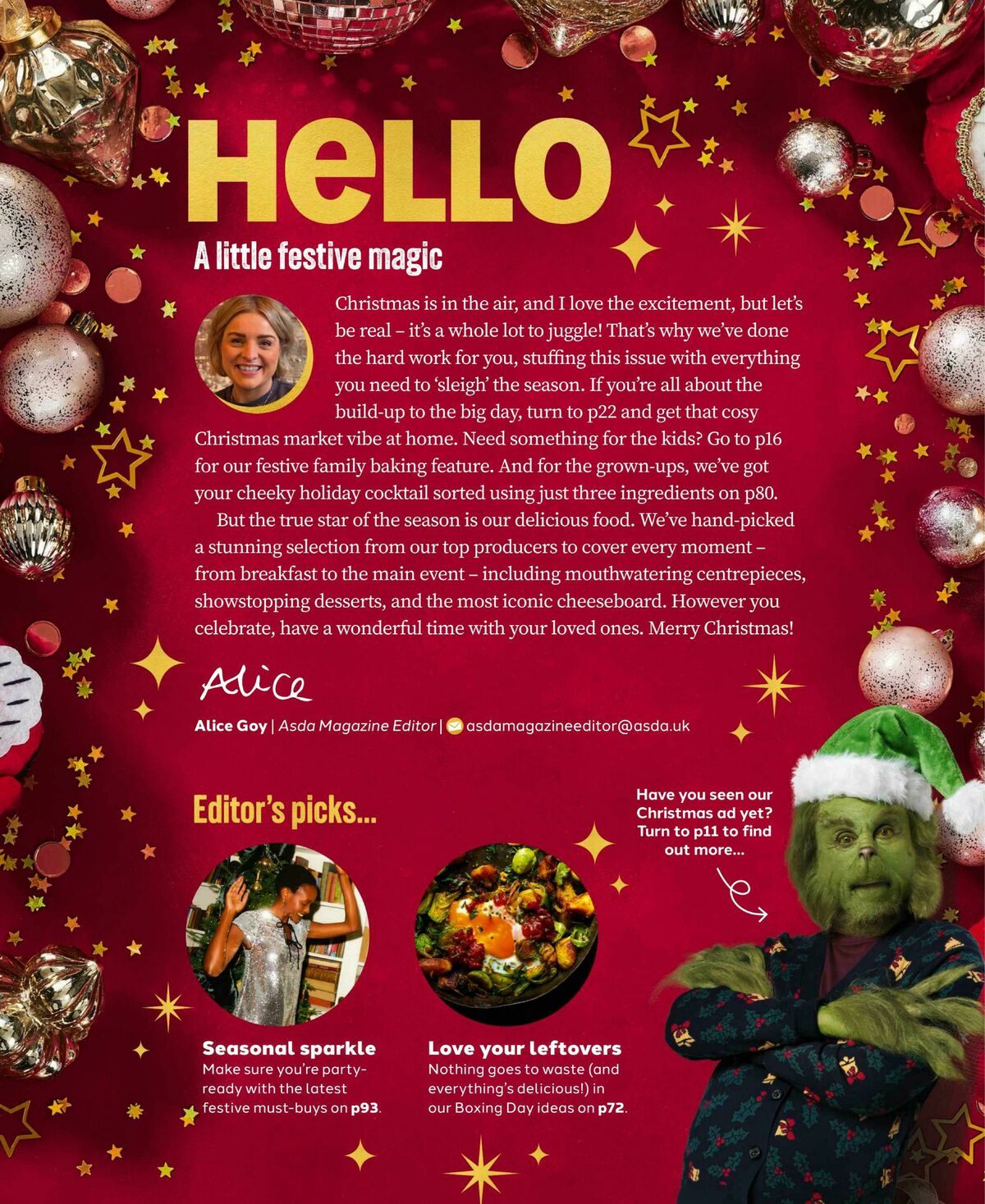 ASDA Magazine Christmas Offers from 13 November