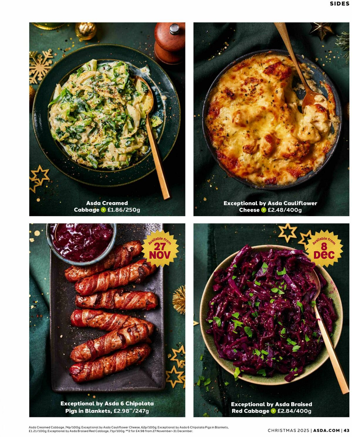 ASDA Magazine Christmas Offers from 13 November