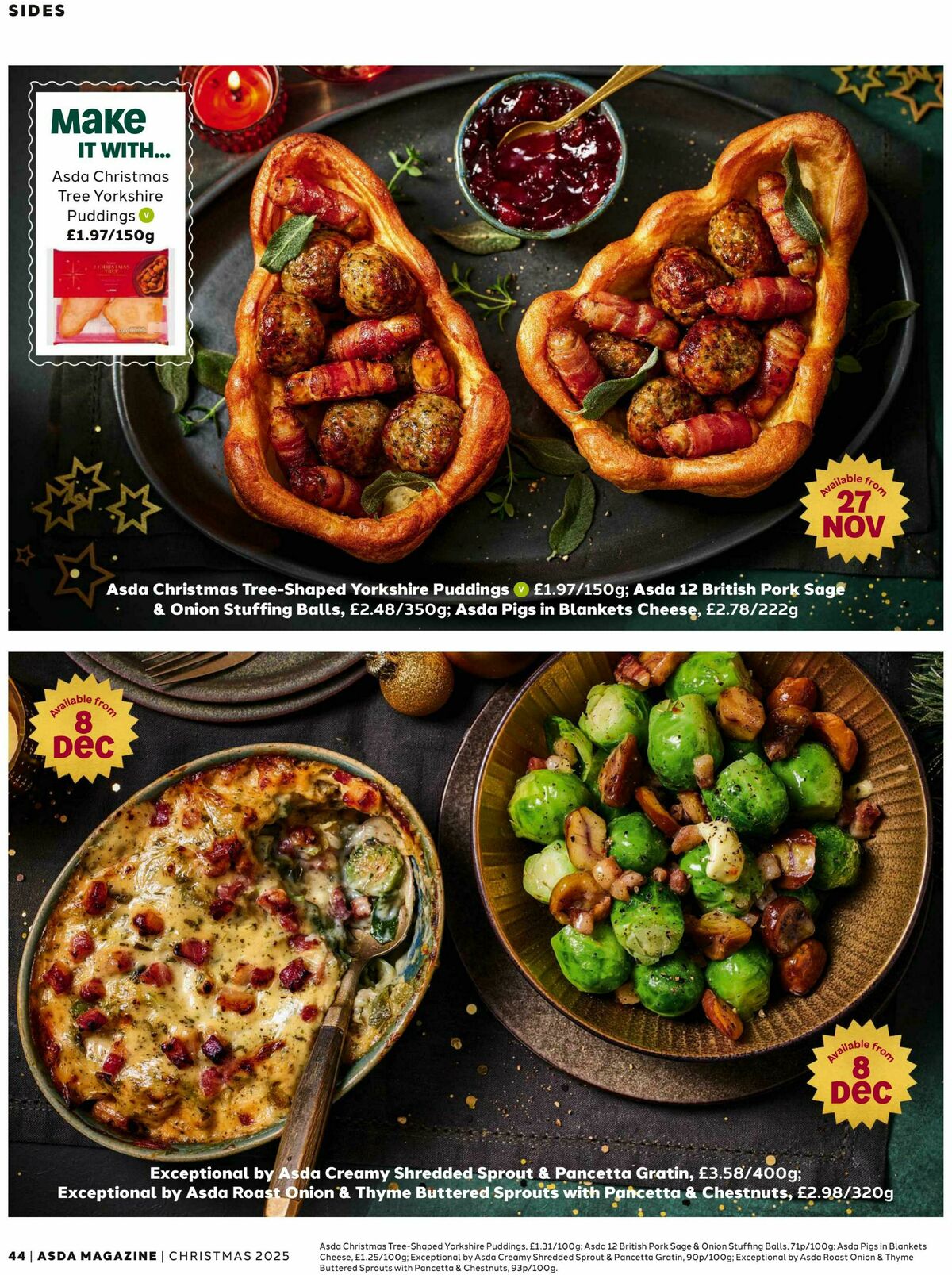 ASDA Magazine Christmas Offers from 13 November