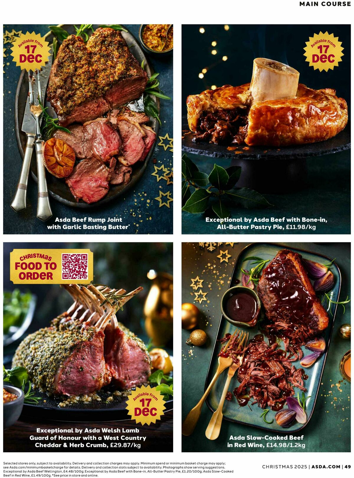 ASDA Magazine Christmas Offers from 13 November