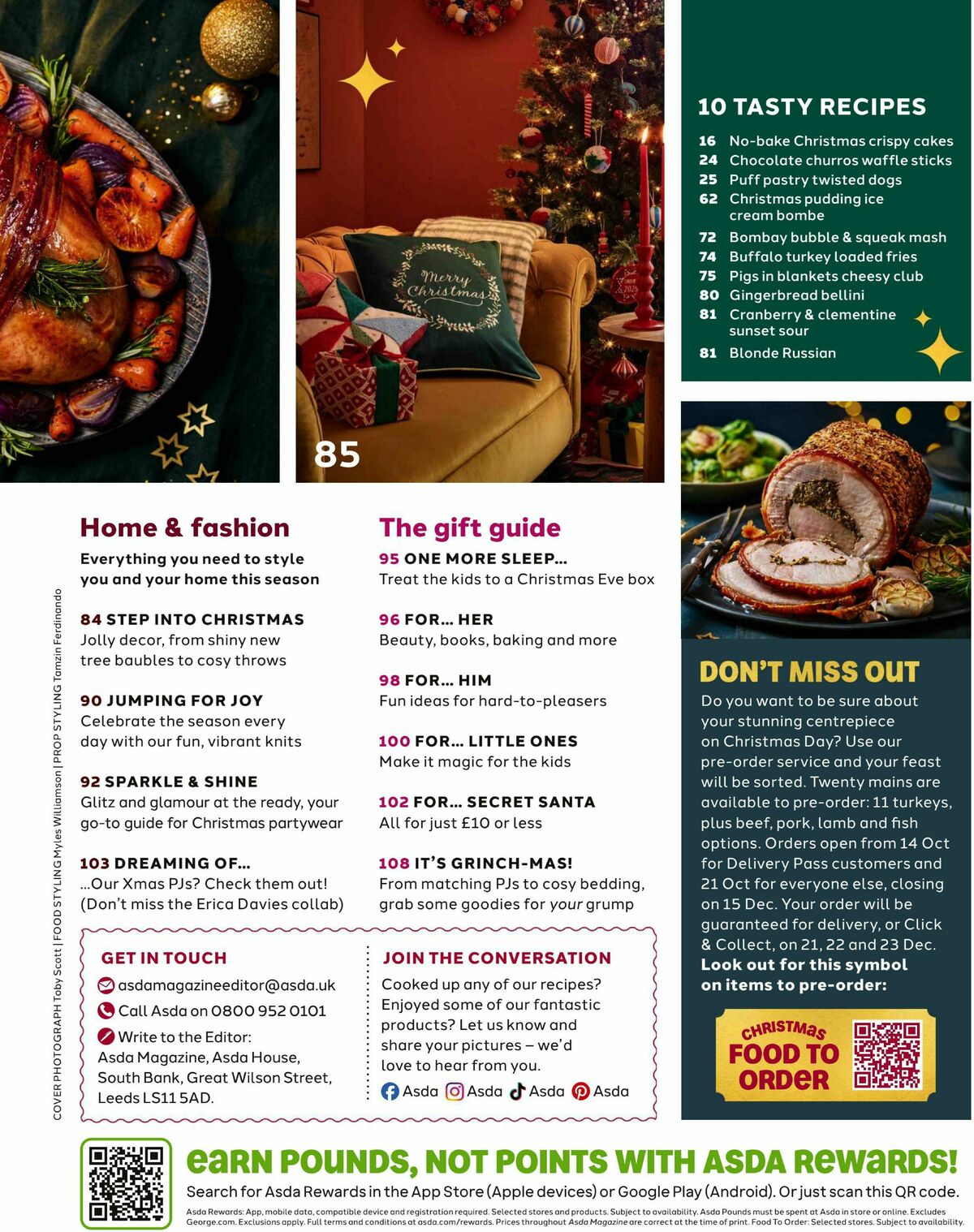 ASDA Magazine Christmas Offers from 13 November