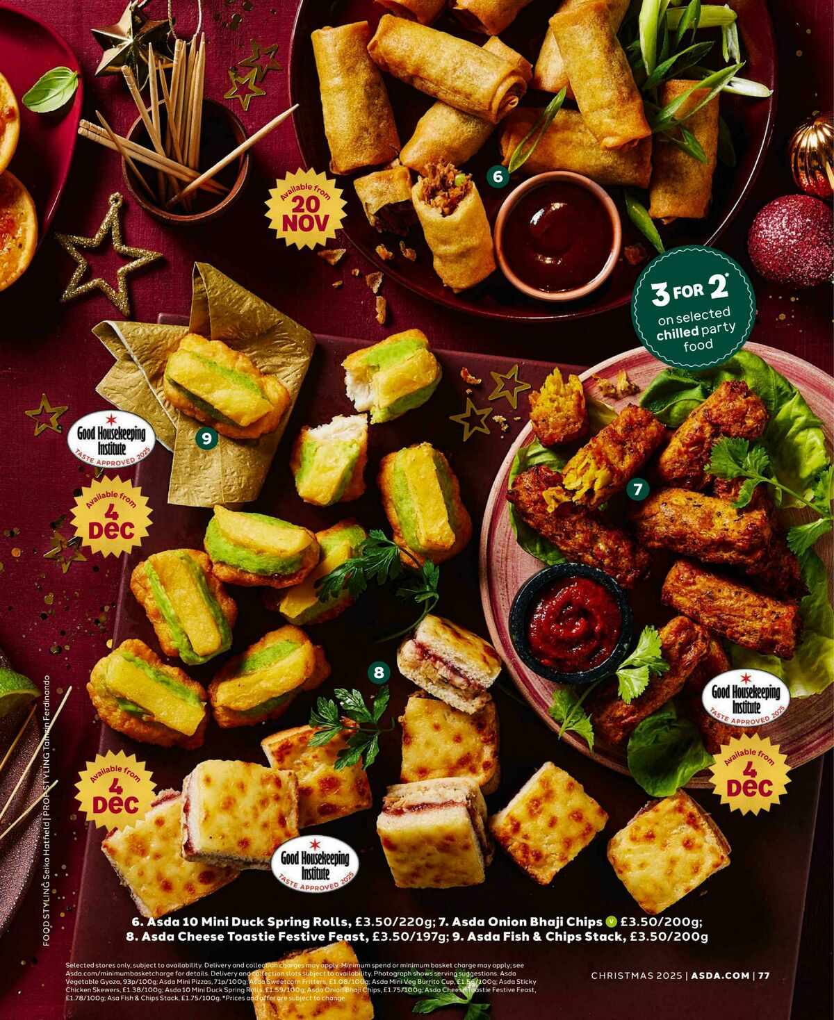 ASDA Magazine Christmas Offers from 13 November