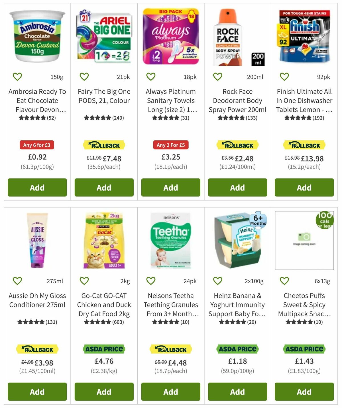 ASDA Offers from 21 November