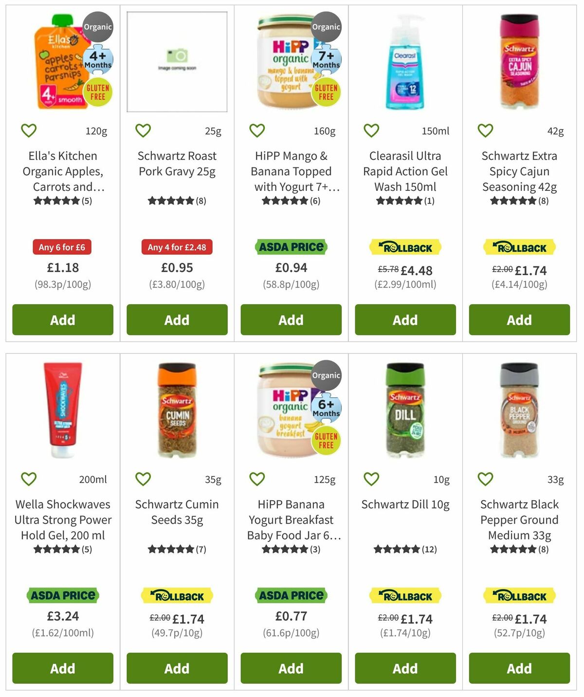 ASDA Offers from 21 November