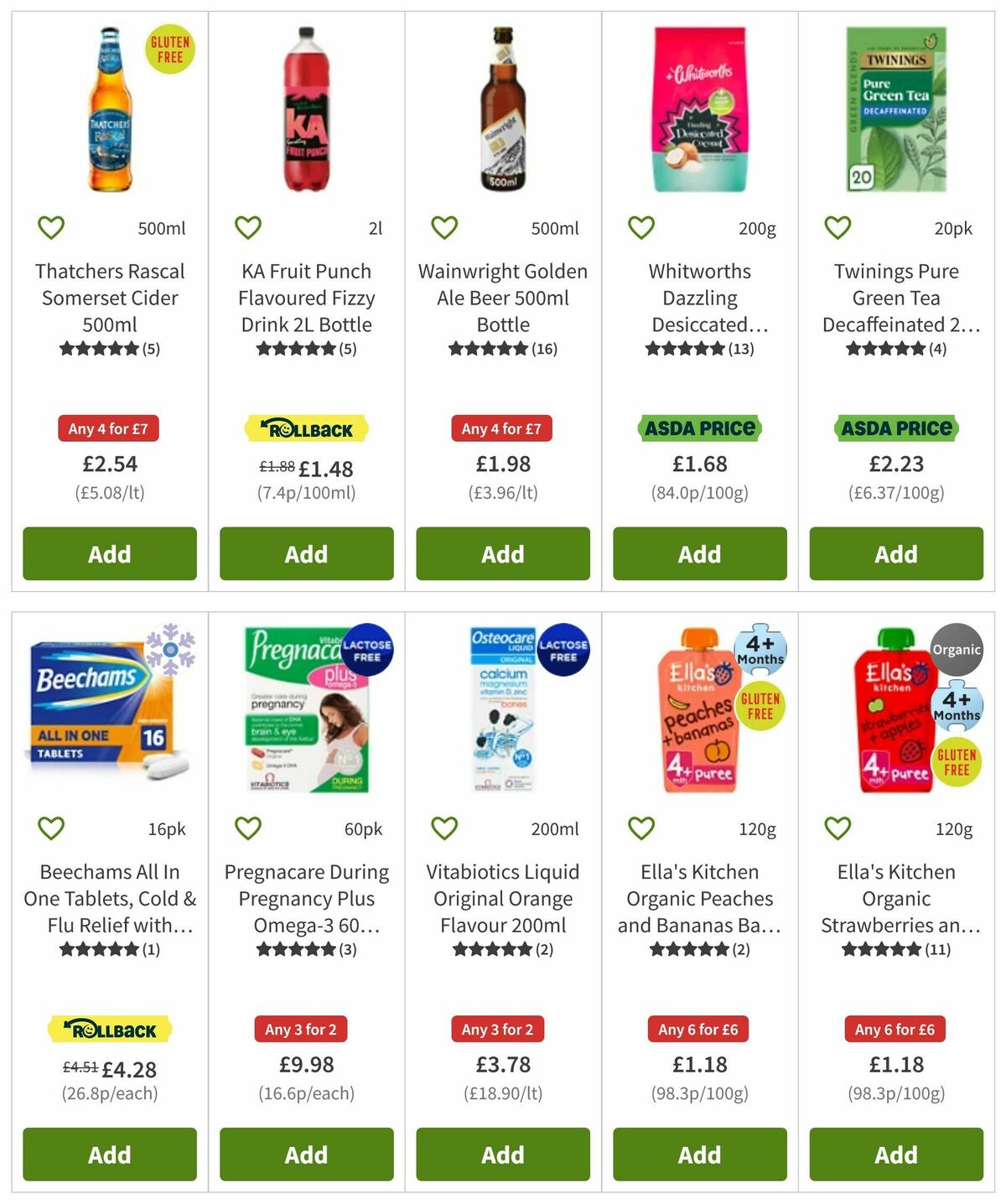 ASDA Offers from 21 November