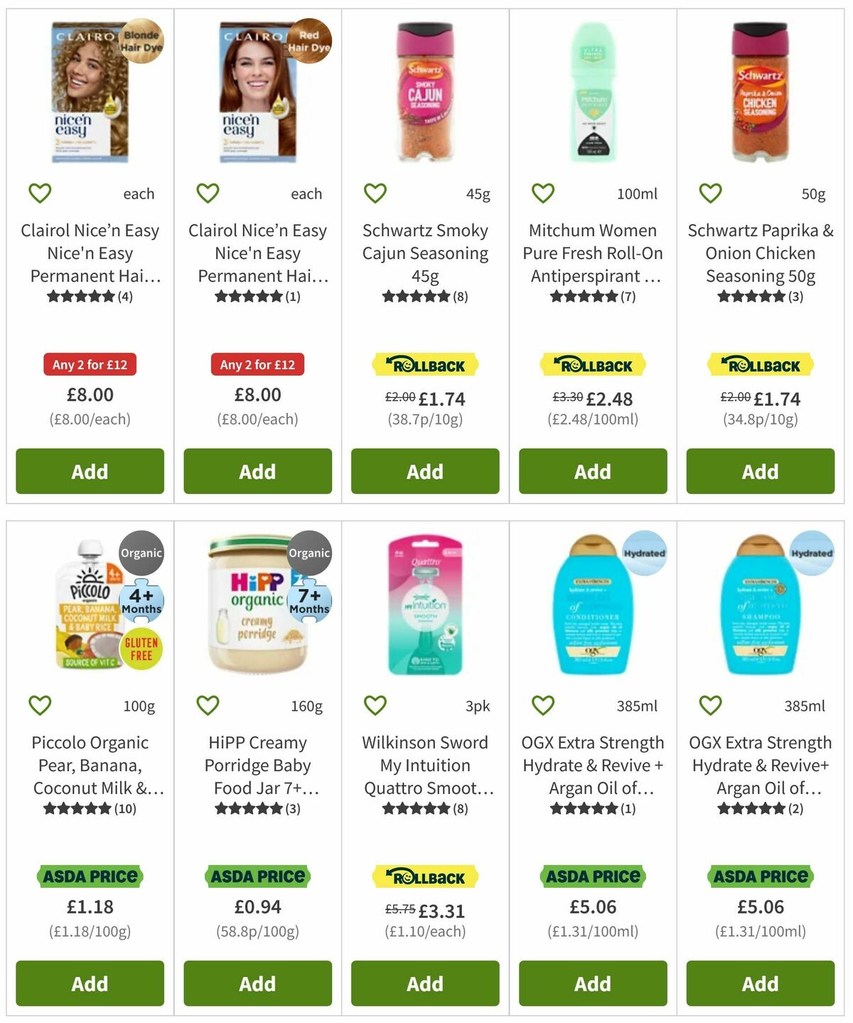 ASDA Offers from 21 November