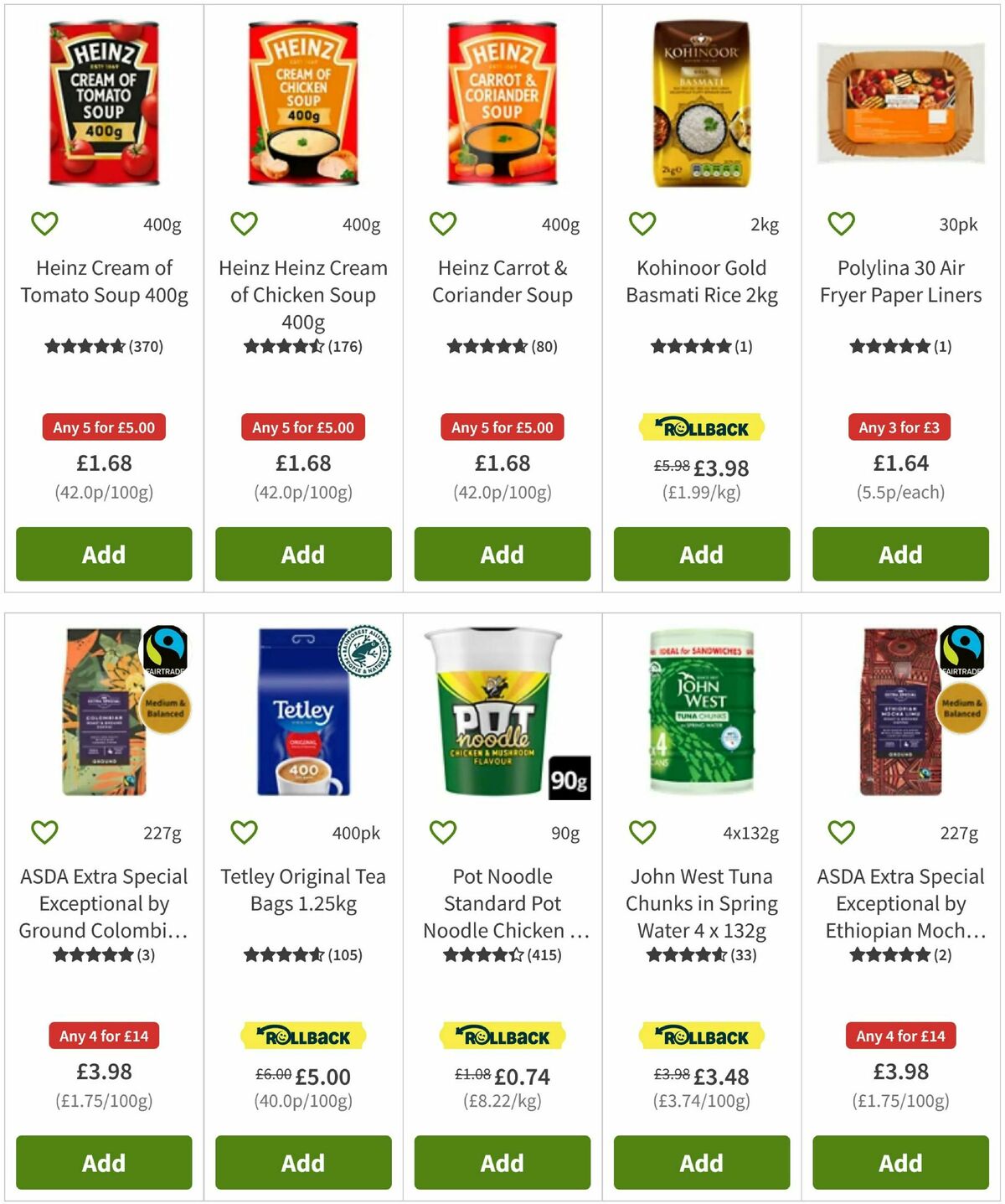 ASDA Offers from 21 November