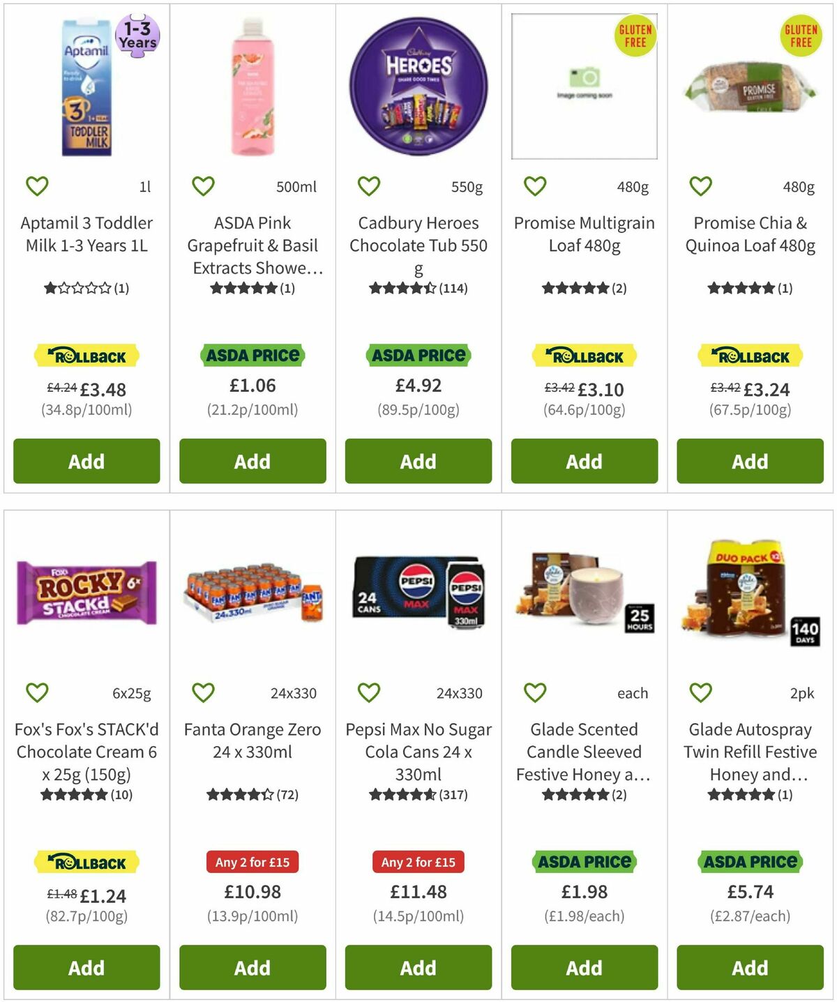 ASDA Offers from 21 November