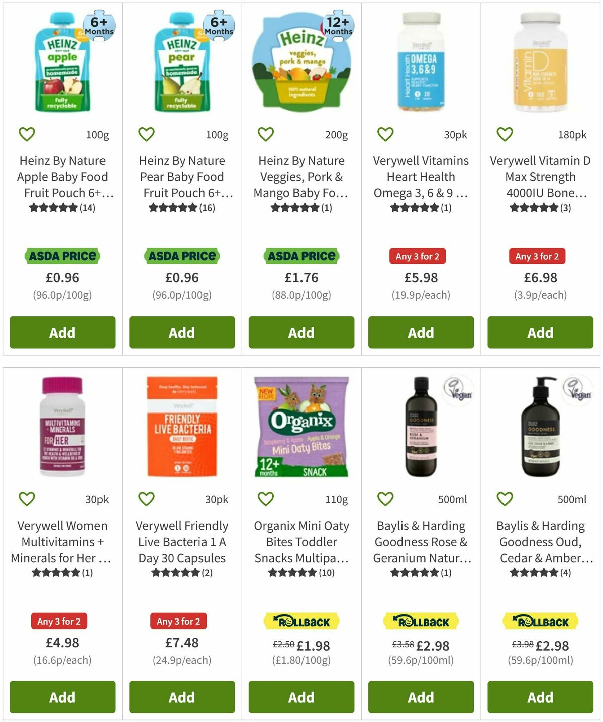 ASDA Offers from 12 December
