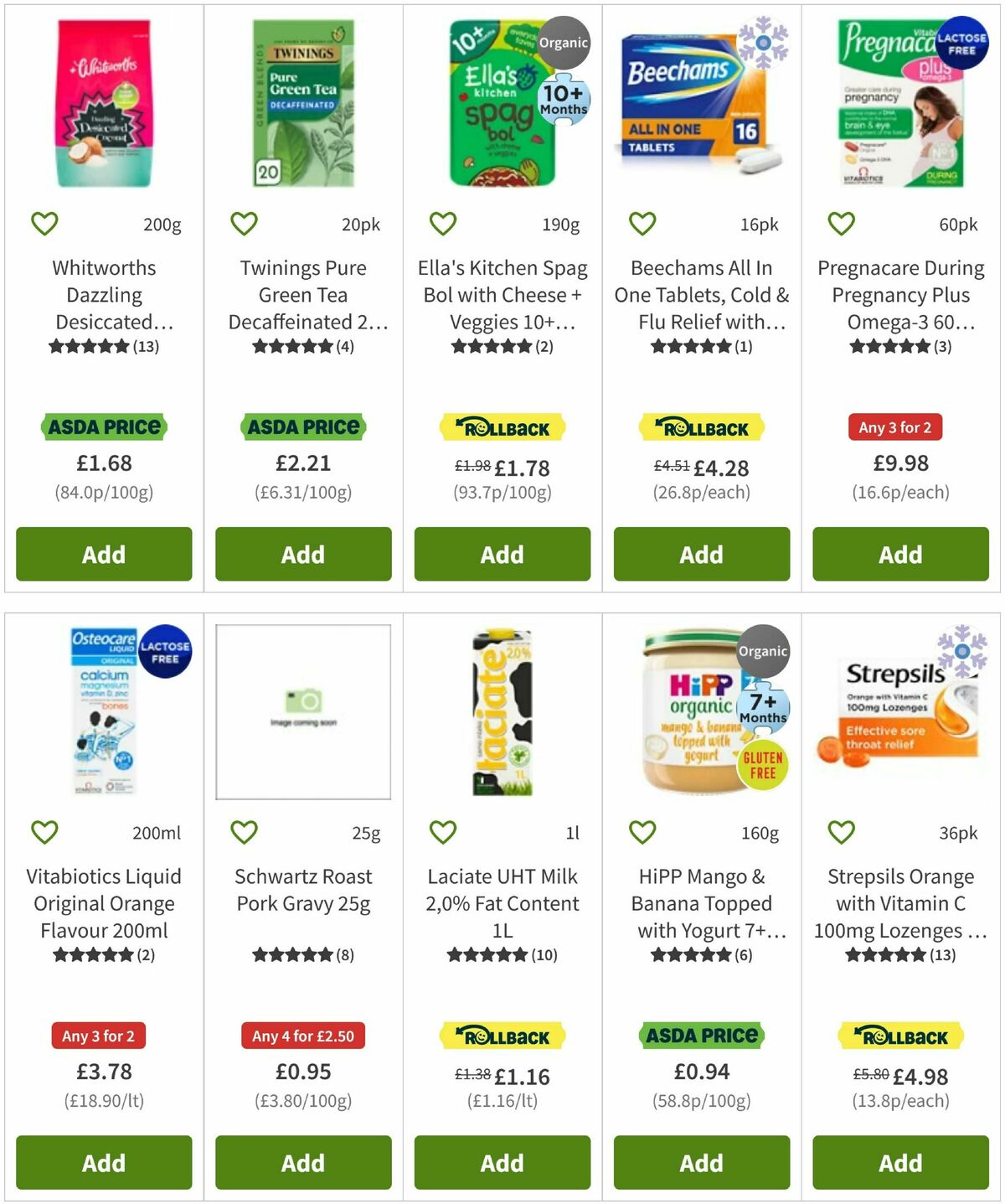 ASDA Offers from 12 December