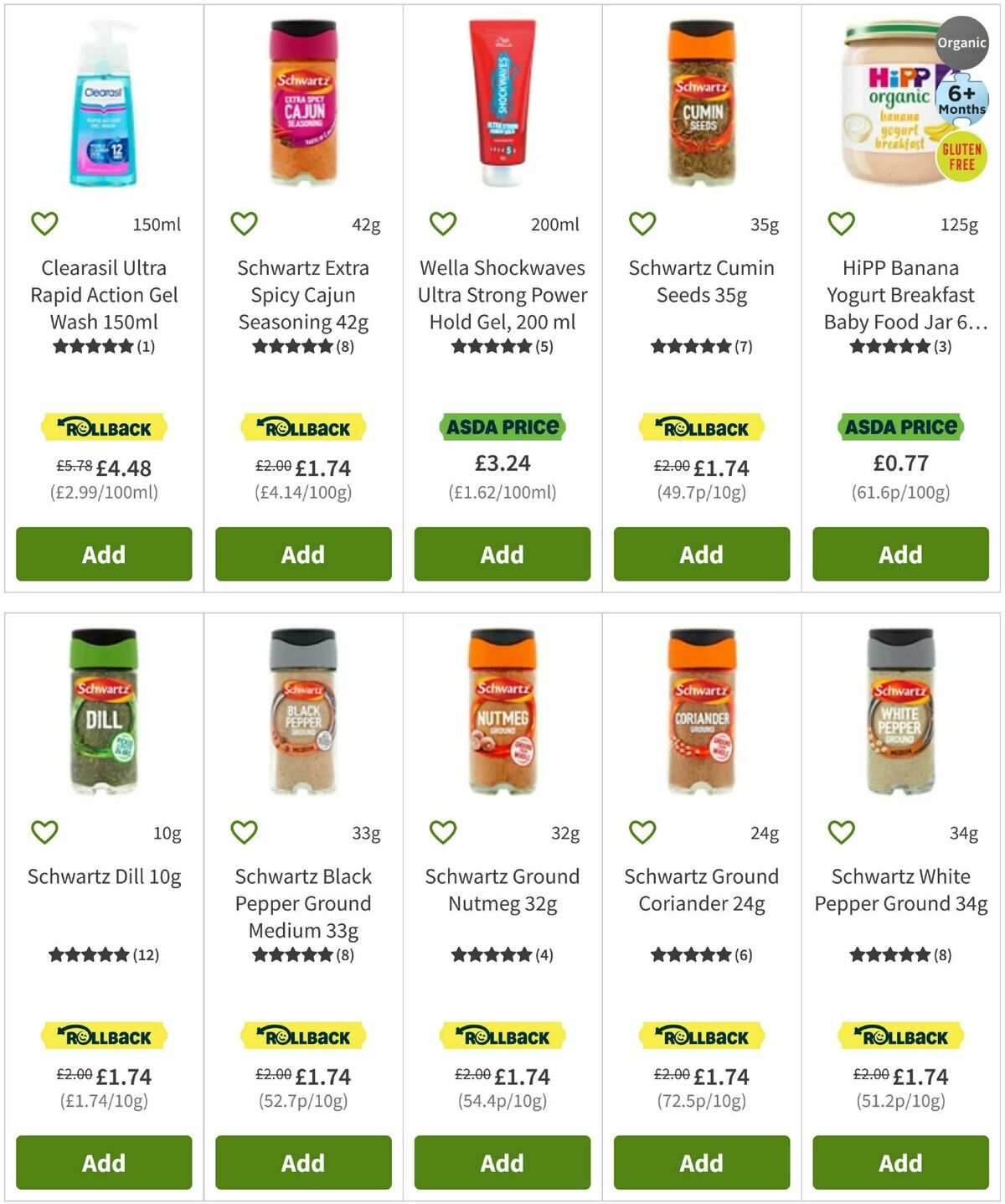 ASDA Offers from 12 December