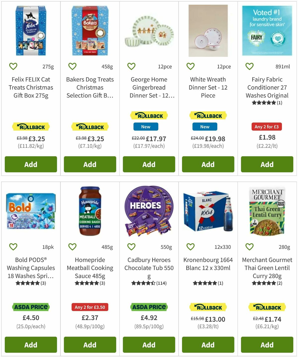 ASDA Offers from 12 December